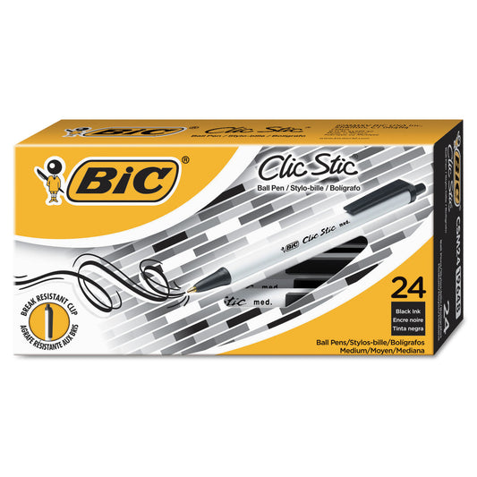 BIC Clic Stic Retractable Ballpoint Pen