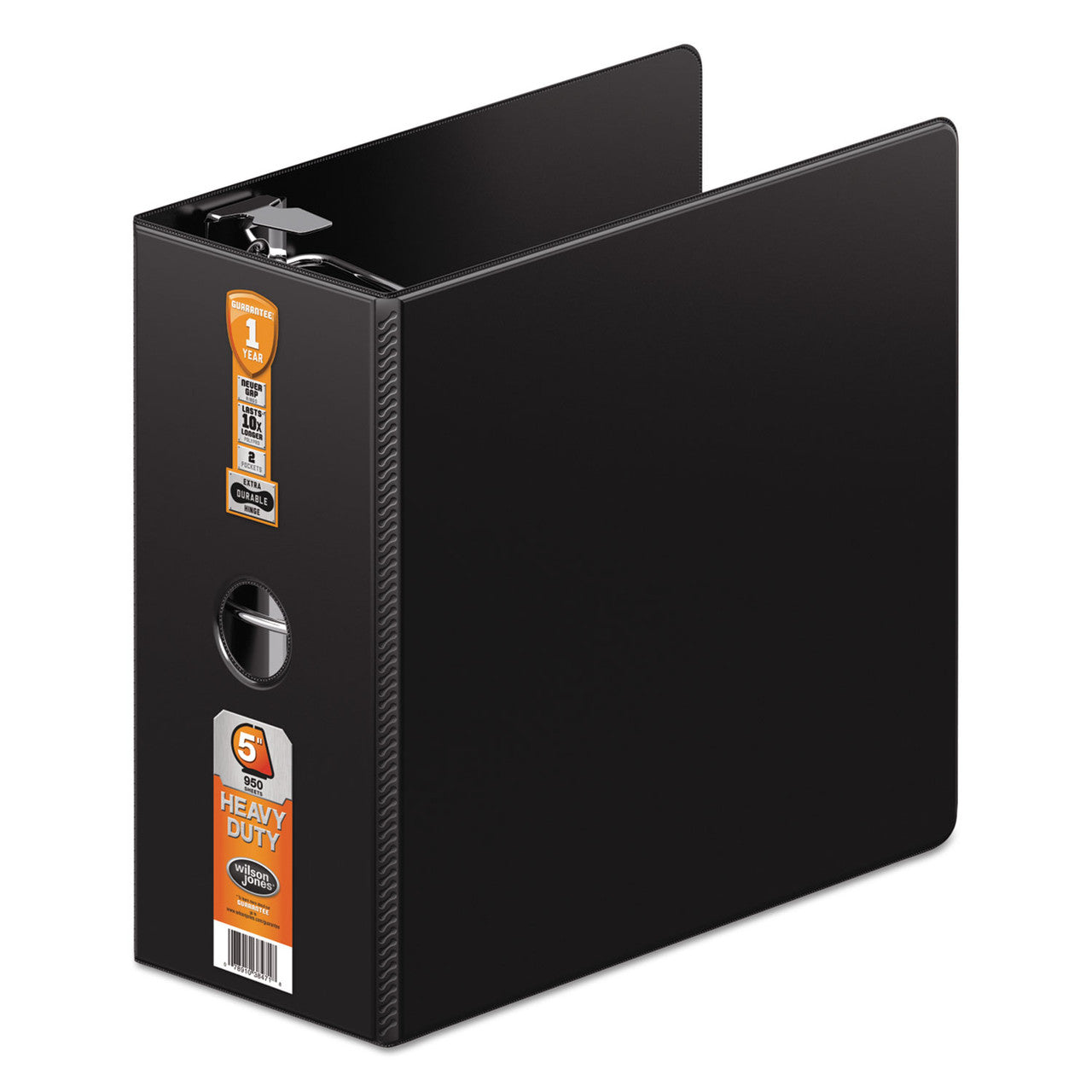 Wilson Jones Heavy-Duty D-Ring Binder with Extra-Durable Hinge