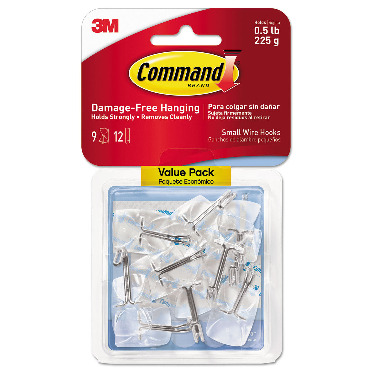 Command Clear-Metal Hooks and Strips