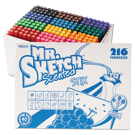 Mr. Sketch Scented Stix Watercolor Marker Set
