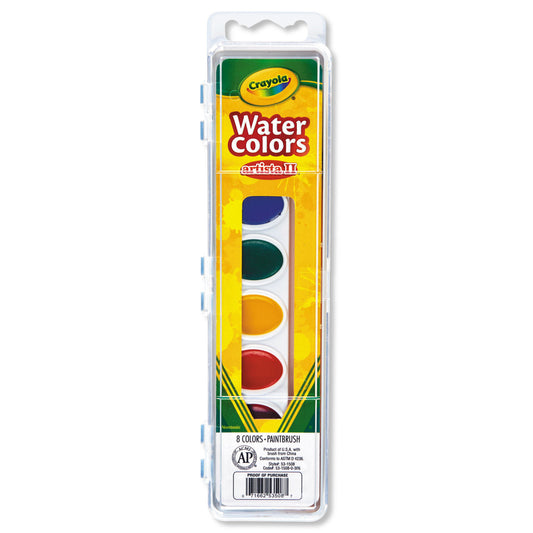 Crayola Artista II 8-Color Watercolor Set