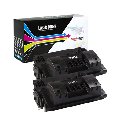 Compatible HP CF281A Black Toner Cartridge - 10,500 Page Yield
