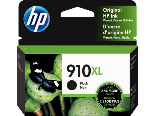 HP 910XL Ink Cartridge (All Colors, High Yield)