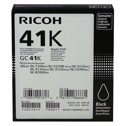 Ricoh 405761 Toner Cartridge (All Colors)