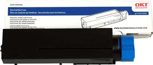 Okidata 44574901 Toner Cartridge (High Yield Black)