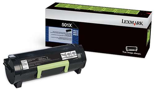 Lexmark 50F1X00 Return Program Toner Cartridge (Black, Extra High Yield)