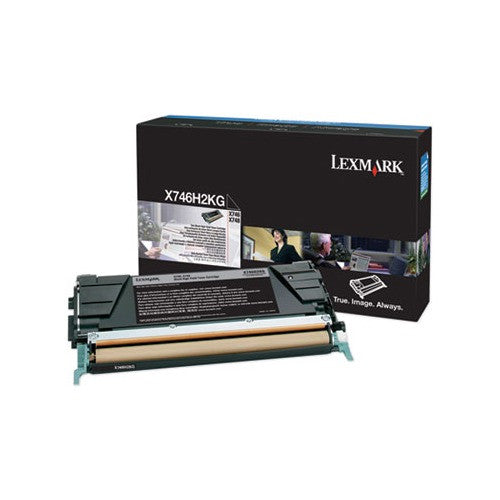 Lexmark X746H2KG Toner Cartridge (Black, High Yield)