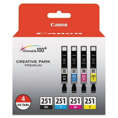 Canon CLI-251 Ink Cartridge (All  Colors)