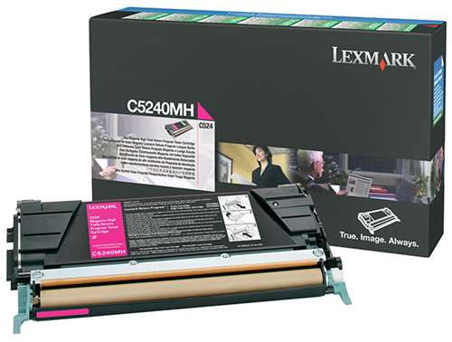 Lexmark C5240 Return Program Toner Cartridge (All Colors, High Yield)