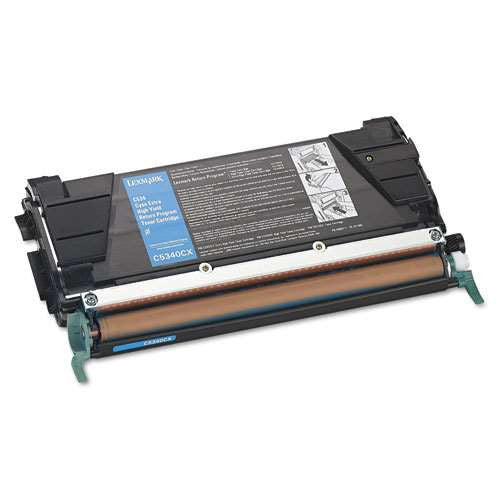 Lexmark C5340 Return Program Toner Cartridge (C, M, Y, Extra High Yield)