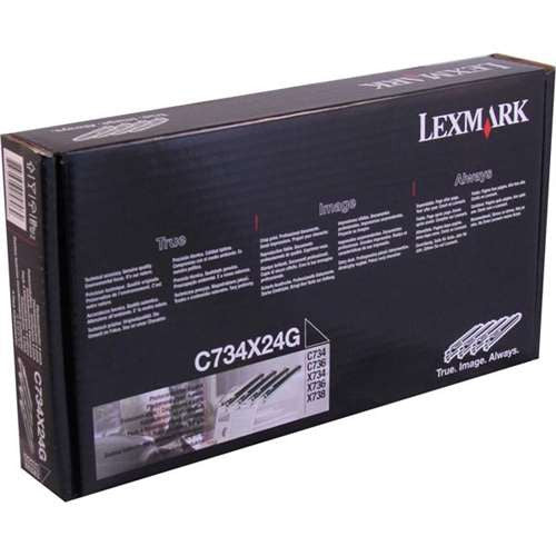 Lexmark C734X24G Drum Unit (All Colors)