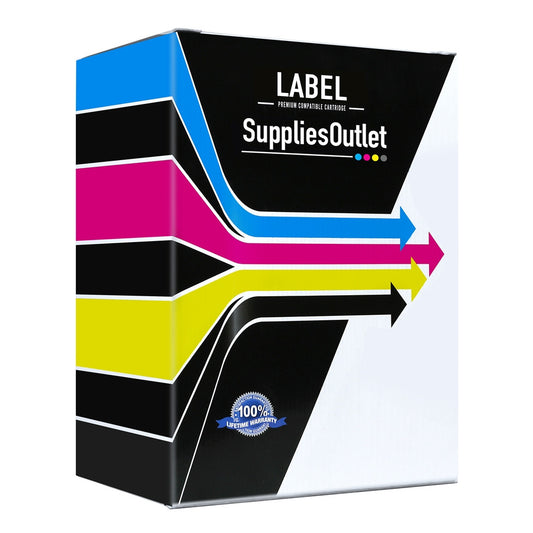 Compatible Brother MK631 Label Tape (Black on Yellow) by SuppliesOutlet