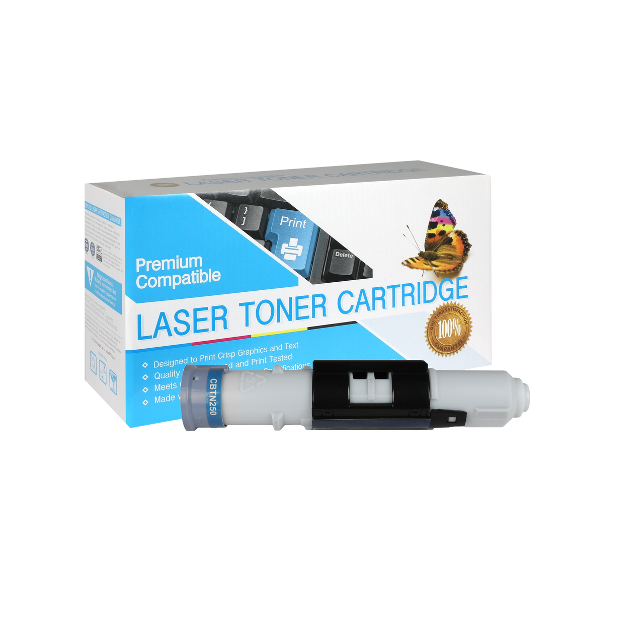 Compatible Brother TN250 Toner Cartridge (Black) by SuppliesOutlet