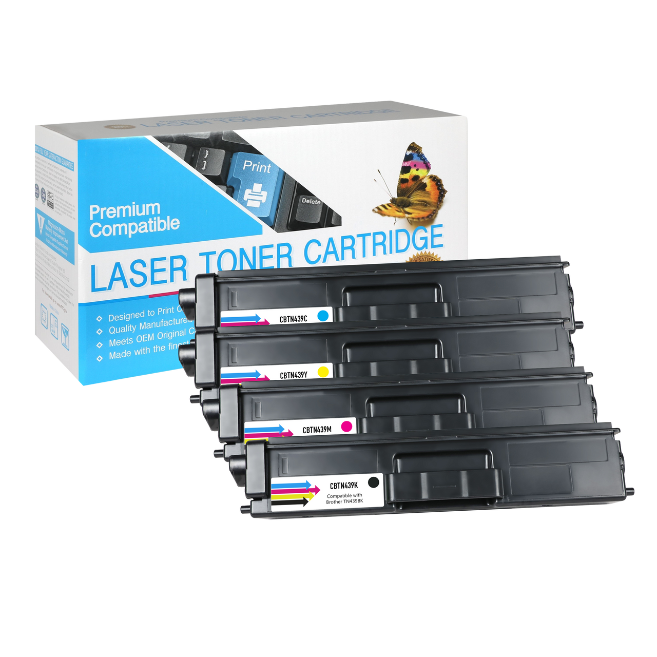 Compatible Brother TN439 Toner Cartridge (All Colors) by SuppliesOutlet