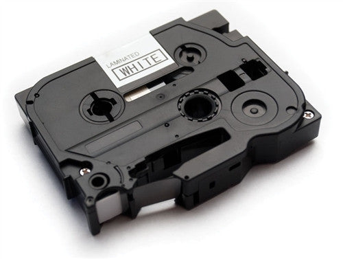 Compatible Brother TZe131 P-Touch Black on Clear Label Tape