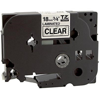 Compatible Brother TZe141 P-Touch Label Tape (Black on Clear) by SuppliesOutlet