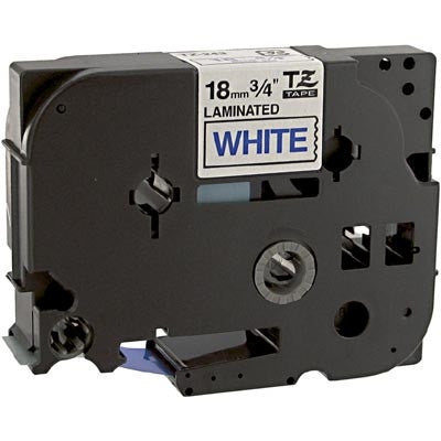 Compatible Brother TZe243 P-Touch Label Tape (Blue on White) by SuppliesOutlet