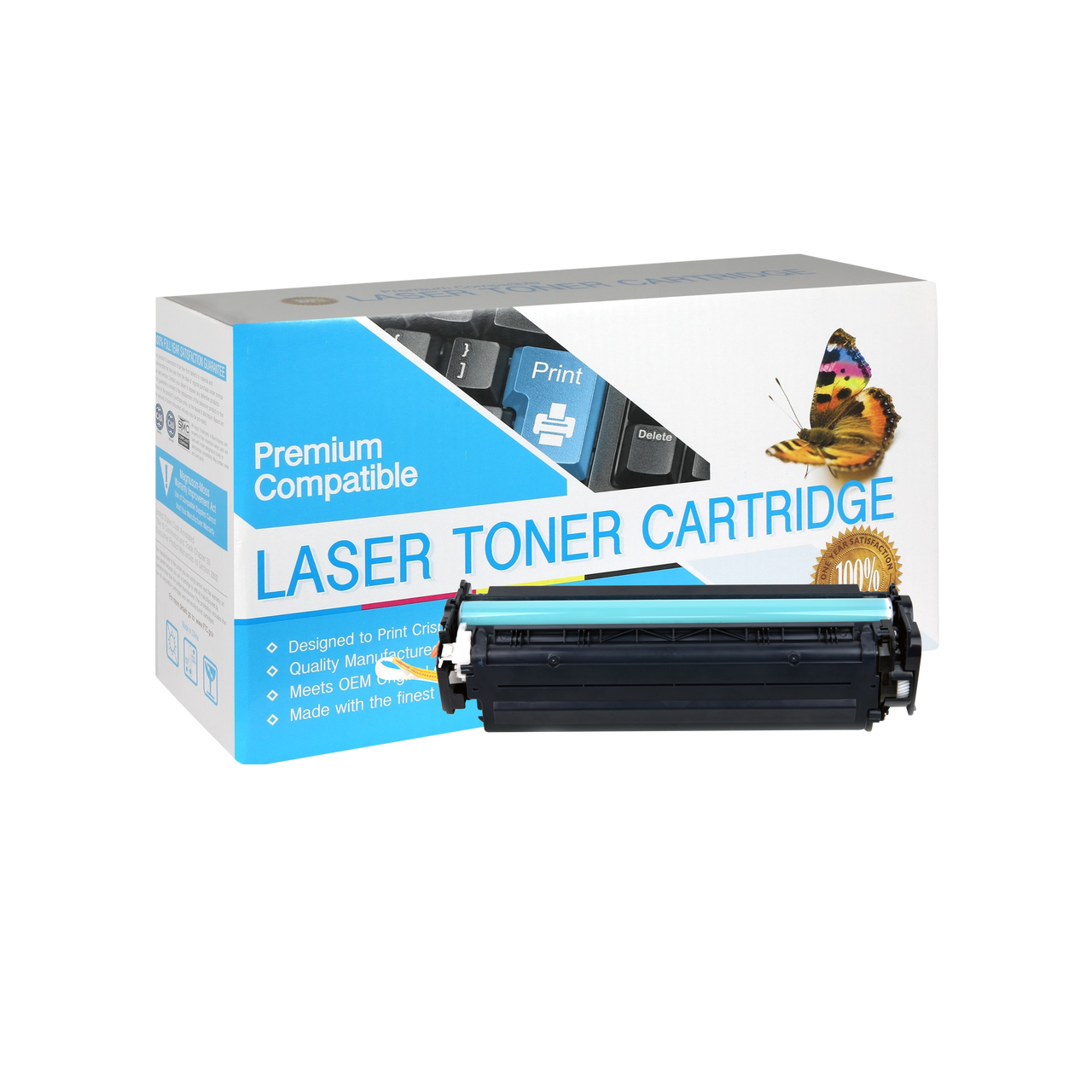 Compatible Canon 055H Toner Cartridge (All Colors, High Yield) by SuppliesOutlet