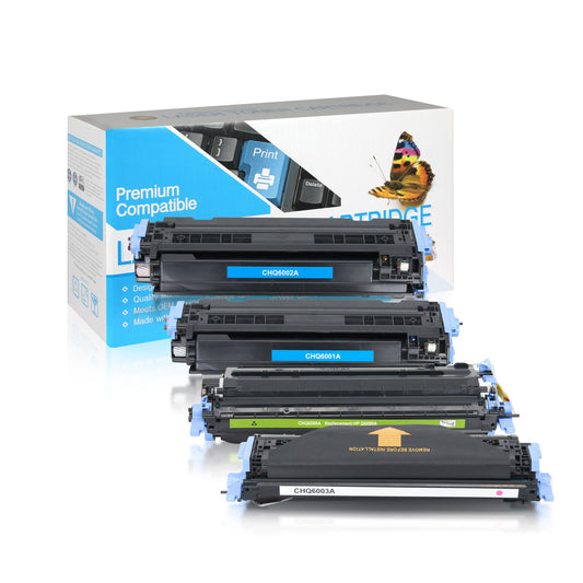 Compatible HP 124A Toner Cartridge (All Colors) by SuppliesOutlet