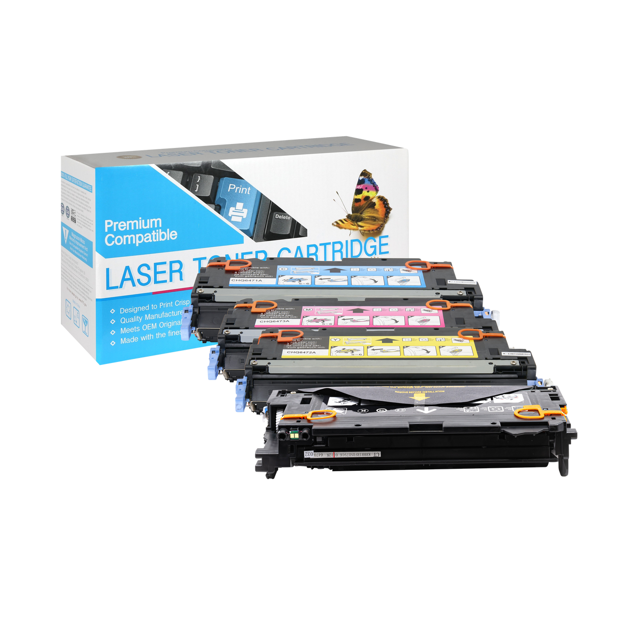 Compatible HP 501A Toner Cartridge (All Colors) by SuppliesOutlet