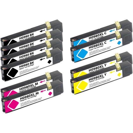 Compatible HP 980 Ink Cartridge (All Colors) by SuppliesOutlet