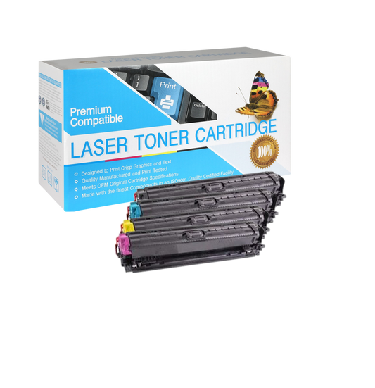 Compatible HP 650A Toner Cartridge (All Colors) by SuppliesOutlet