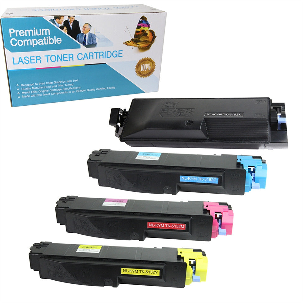 Compatible Kyocera Mita TK-5152 Toner Cartridge (All Colors) by SuppliesOutlet