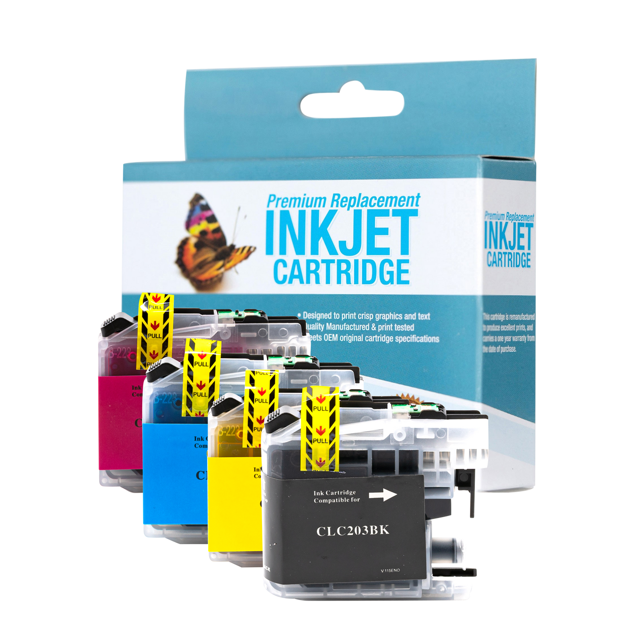 Compatible Brother LC203 Ink Cartridge (All Colors) by SuppliesOutlet