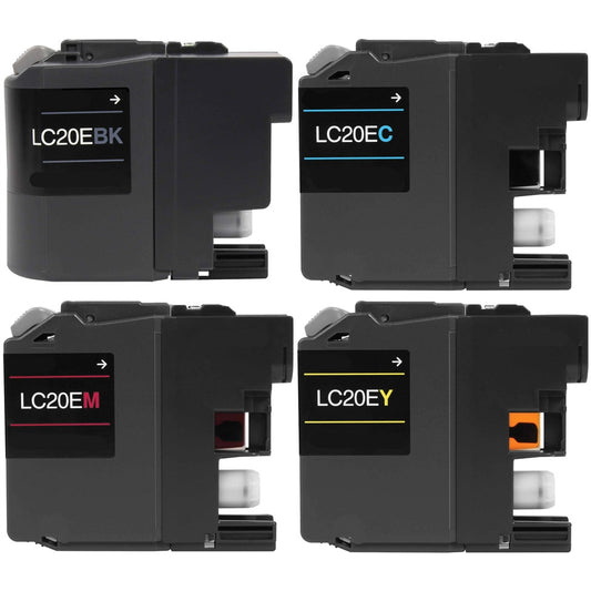 Compatible Brother LC20E Ink Cartridge (All Colors) by SuppliesOutlet