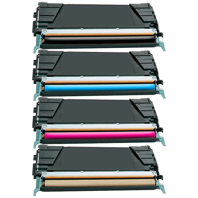 Compatible Lexmark C734A1 Toner Cartridge (All Colors) by SuppliesOutlet