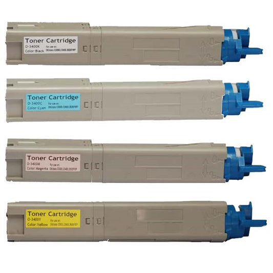 Compatible Okidata C3400 Toner Cartridge (Yellow) by SuppliesOutlet