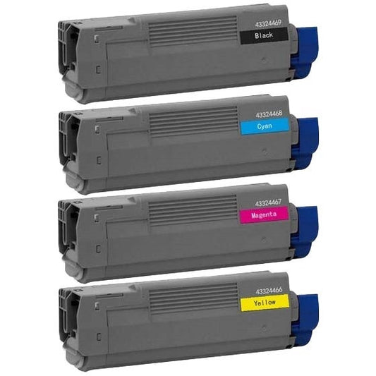 Compatible Okidata C6000 Toner Cartridge (All Colors) by SuppliesOutlet