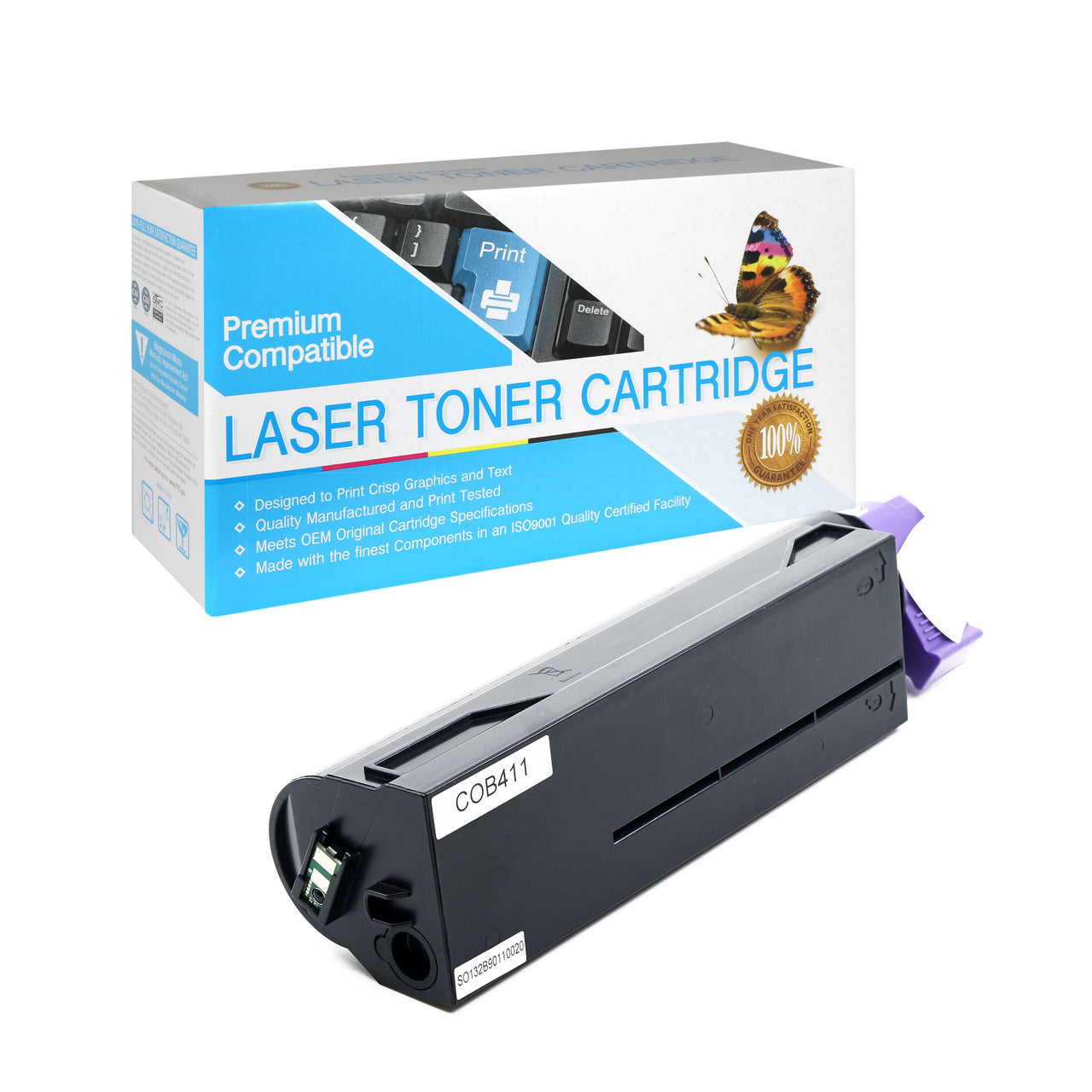 Compatible Okidata 44574701 Toner Cartridge (Black) by SuppliesOutlet