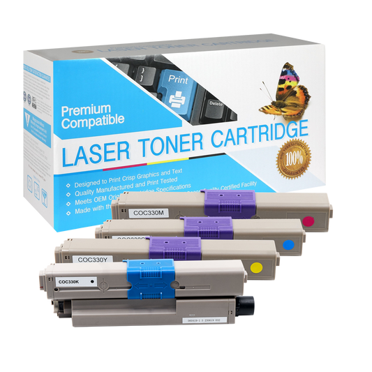 Compatible Okidata Type C17 Toner Cartridge (All Colors) by SuppliesOutlet