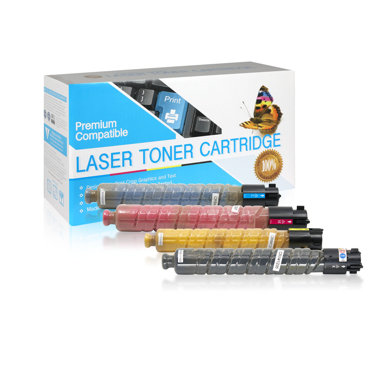 Compatible Ricoh MP C300 Toner Cartridge (All Colors) by SuppliesOutlet