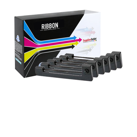 Compatible Epson ERC-09B Printer Ribbon (Purple, 6 Pack) by SuppliesOutlet