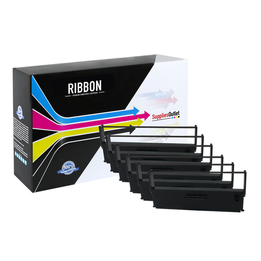 Compatible Epson ERC-31P Printer Ribbon (Purple, 6 Pack) by SuppliesOutlet