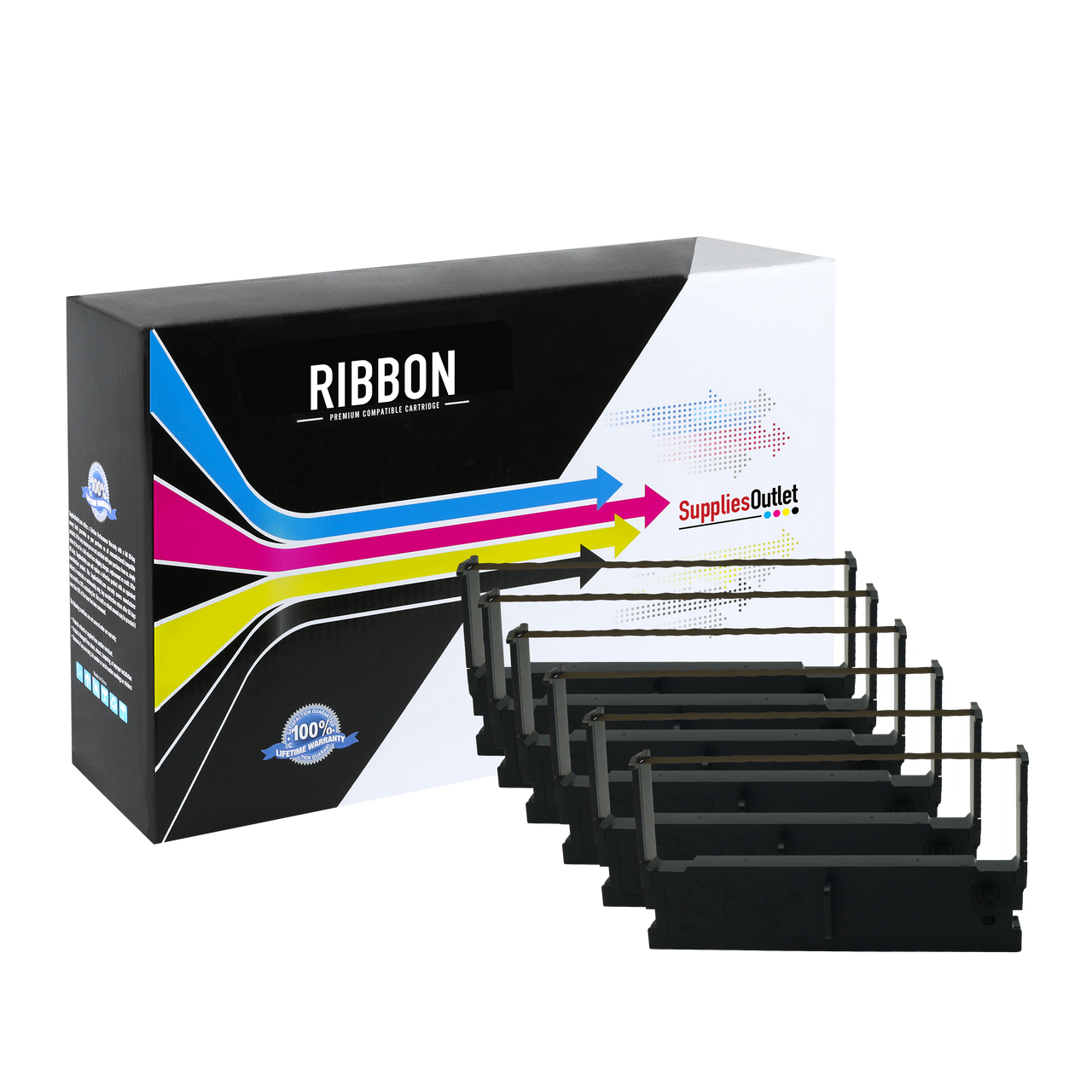 Compatible Epson ERC-32P Printer Ribbon (Purple, 6 Pack) by ...