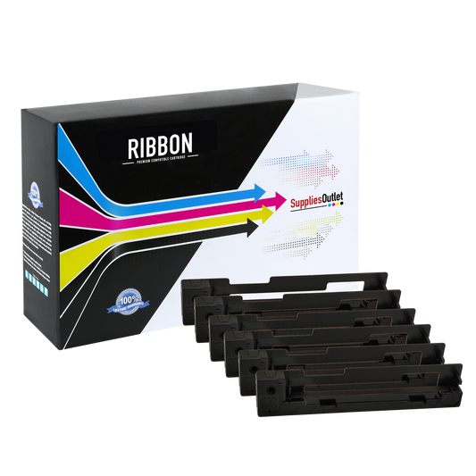 Compatible Citizen MD-910 Printer Ribbon (Purple, 6 Pack) by SuppliesOutlet