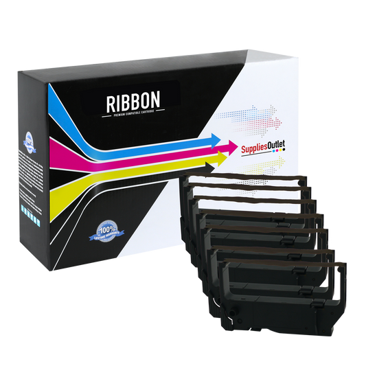 Compatible Star IR-91P Printer Ribbon (Purple, 6 Pack)