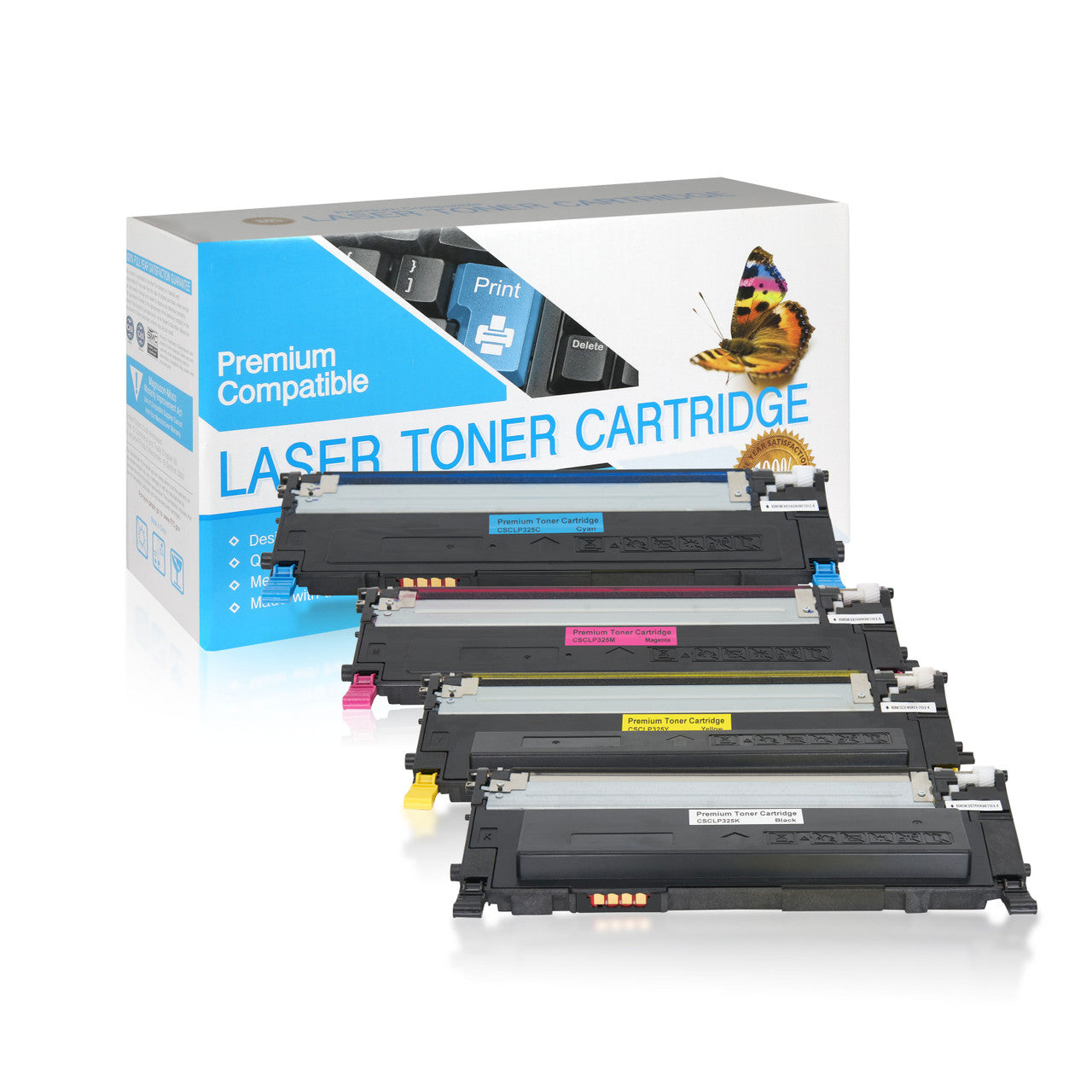 Compatible Samsung CLP-320 Toner Cartridge (All Colors) by SuppliesOutlet