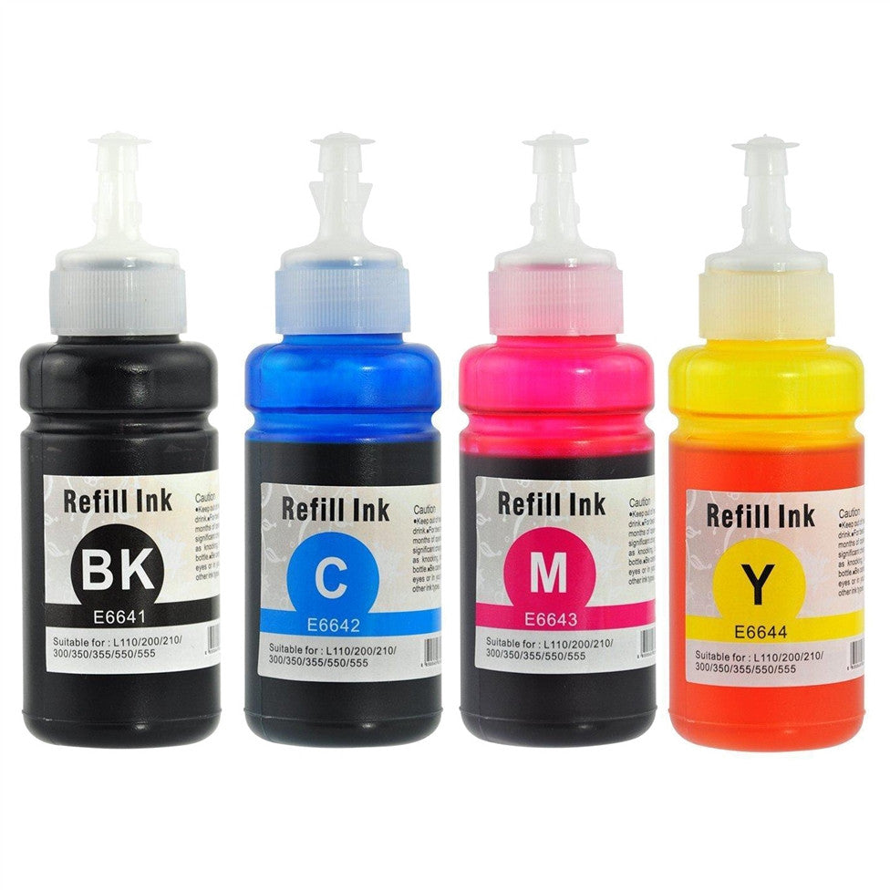Compatible Epson T664 Ink Bottle (All Colors) by SuppliesOutlet