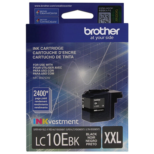 Brother LC10E Ink Cartridge (All Colors, Super High Yield)