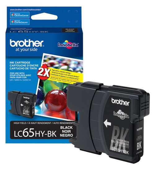 Brother LC65HY Ink Cartridge (All Colors, High Yield)