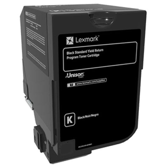 Lexmark 74C0S Return Program Toner Cartridge (All Colors, Government Use)