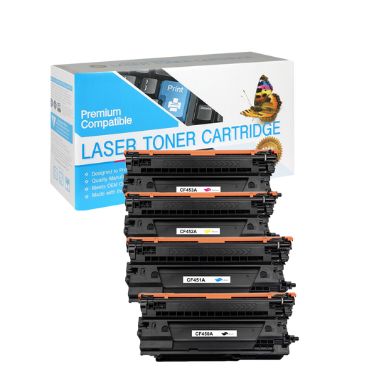 Compatible HP 655A Toner Cartridge (All Colors) by SuppliesOutlet