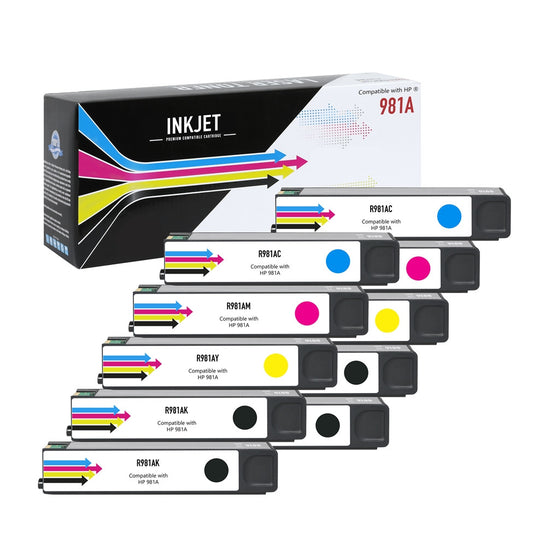 Compatible HP 981A Ink Cartridge (All Colors)