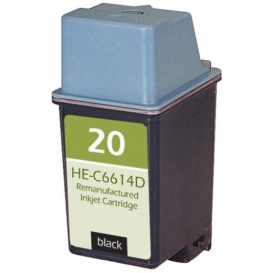 Compatible HP C6614D Ink Cartridge (Black)
