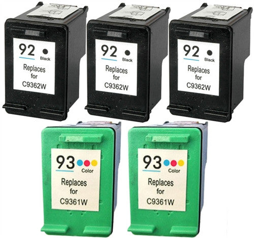 Compatible HP 92 & 93 Ink Cartridge by SuppliesOutlet