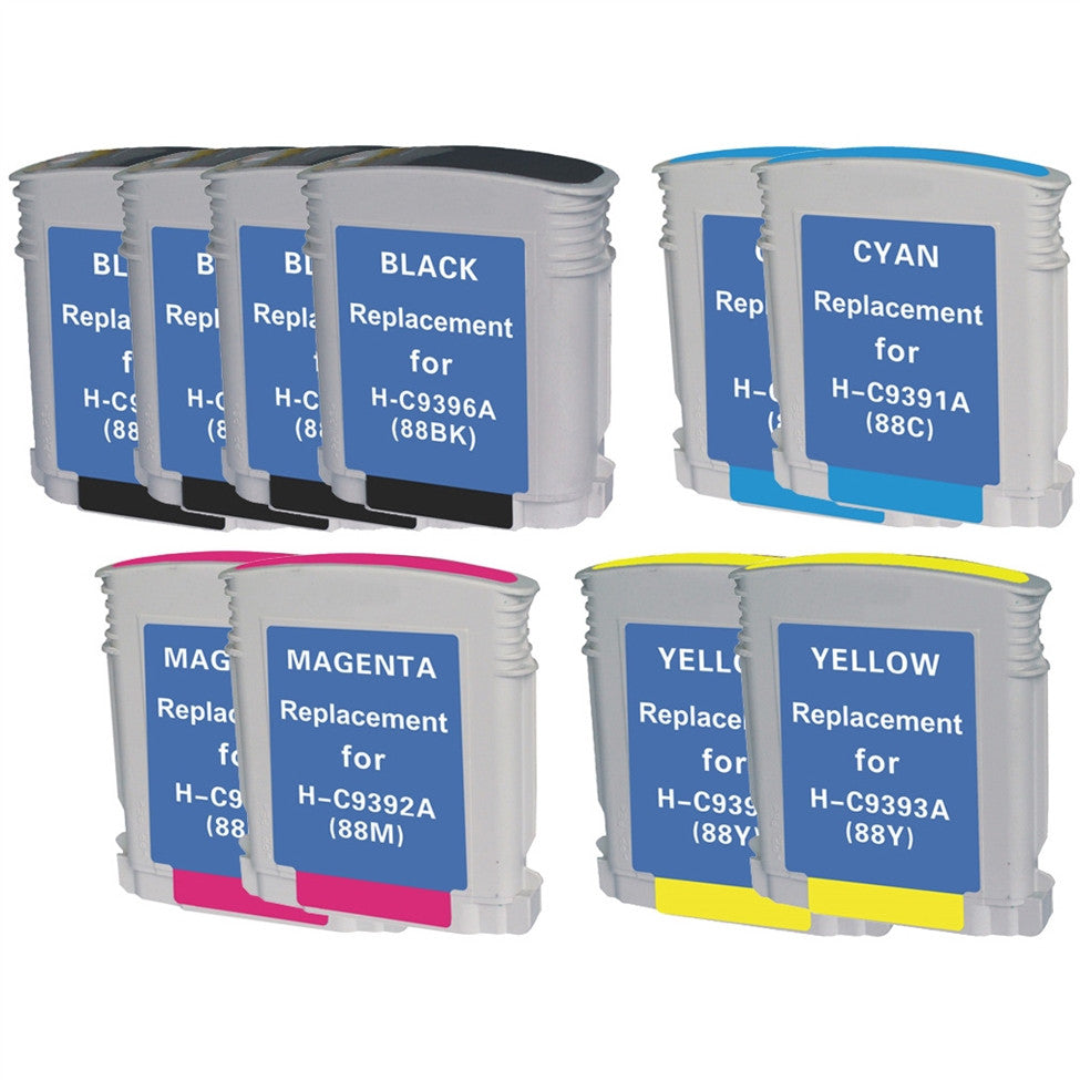 Compatible HP 88 Ink Cartridge (All Colors) by SuppliesOutlet